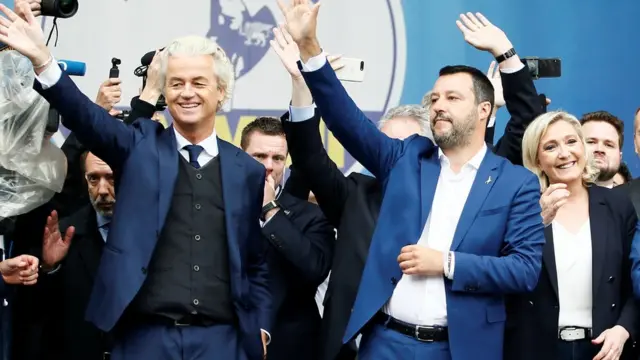 Герт Вилдерс, Матео Сальвини, Марин Ле Пен