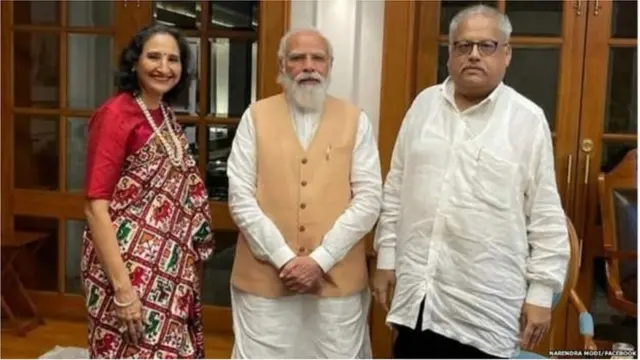 మోదీతో రాకేశ్ ఝున్‌ఝున్‌వాలా