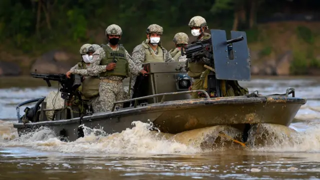 Soldados en Colombia