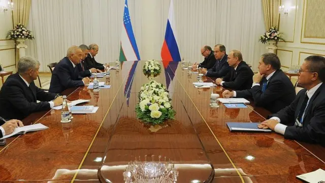 Путин ва Каримов