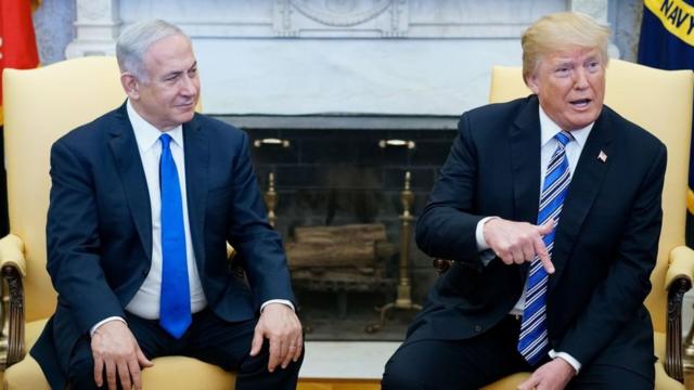 Нетаньяху та Трамп