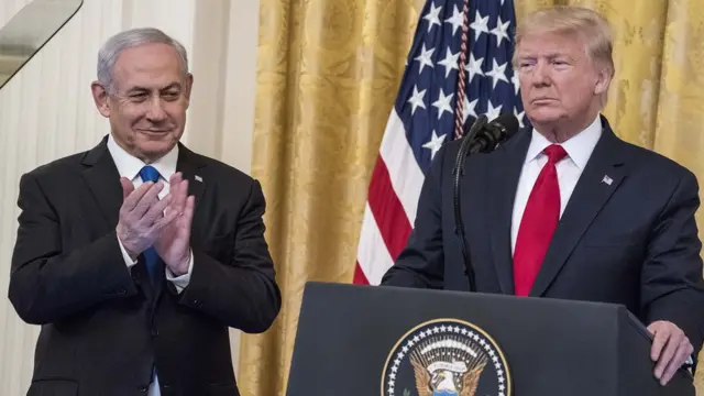 "இதுவே பாலத்தீனியர்களுக்கு கடைசி வாய்ப்பு" - ட்ரம்ப்; "சதித்திட்டம் இது" - பாலத்தீனம்