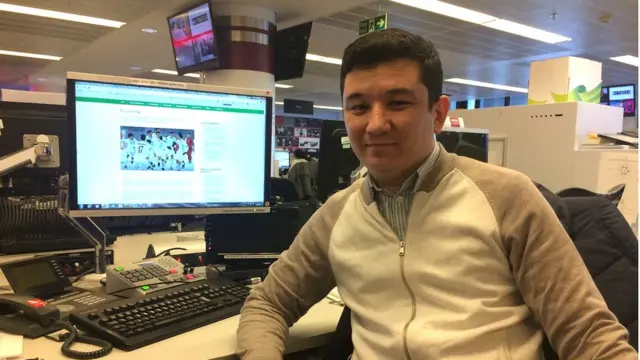 Nhà báo Shodiyor Eshaev