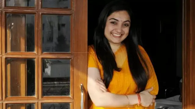 ইসলামের নবীকে নিয়ে মন্তব্যের জেরে বহিস্কৃত বিজেপি মুখপাত্র নূপুর শর্মা।