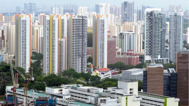 Singapura kini punya lebih dari 1 juta flat HDB di 23 kawasan kota.
