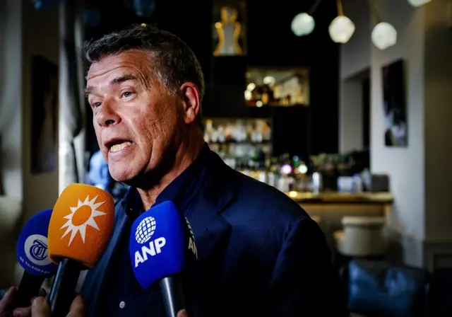 Emile Ratelband, 69, speaks with the press in Amsterdam, The Netherlands, 03 December 2018, after the court"s ruling in his case. Emile Ratelband may not reduce his age by 20 years at the civil registry,