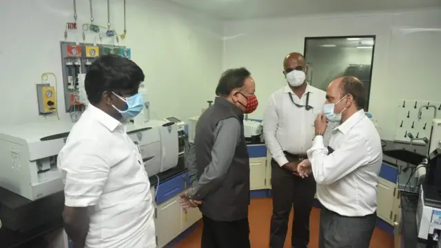 ஹர்ஷவர்தன் ஆய்வு