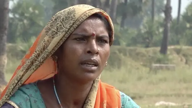 सुंदरपुर टोले की एक निवासी