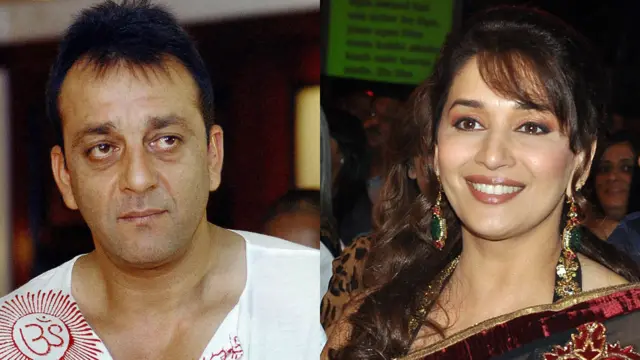 سنجے دت اور مادھوری دیکشت