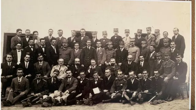 Рајс са првим полазницима полицијске школе