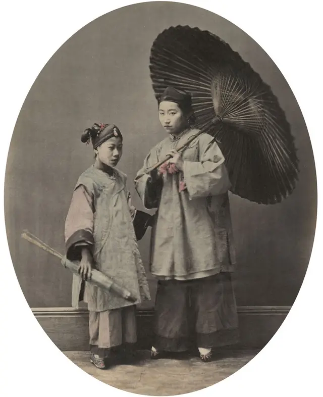 Mujer y niña de Shanghai
