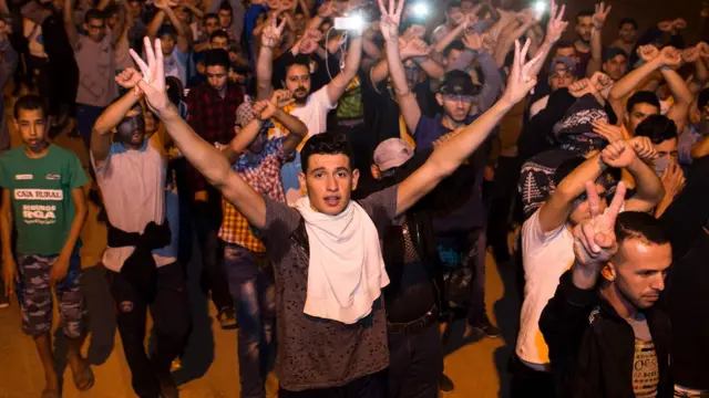 Протесты в Марокко