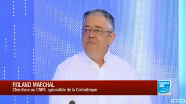 عکس آرشیوی از یک مصاحبه رولاند مارشال با فرانس ۲۴