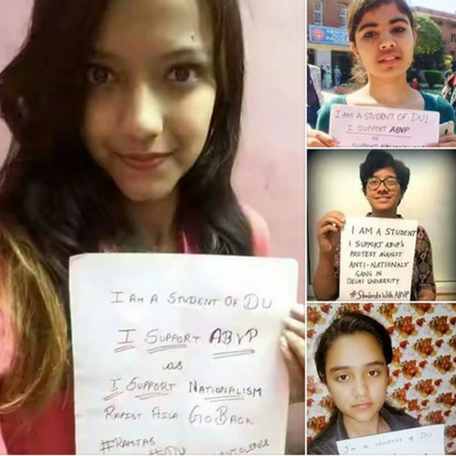 एबीवीपी से समर्थक