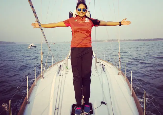 लेफ्टिनेंट कमांडर पी. स्वाति