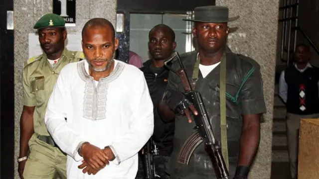 Nnamdi Kanu, IPOB leader and Radio Biafra director