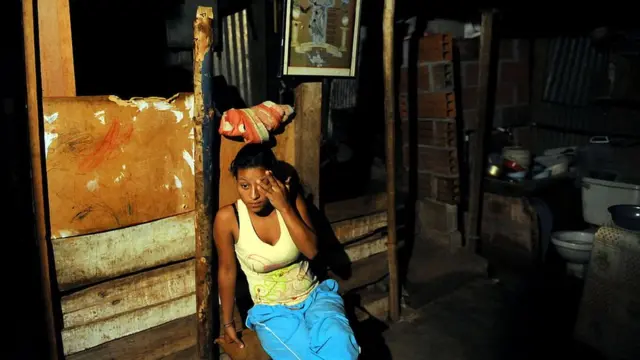 Víctima de violencia.