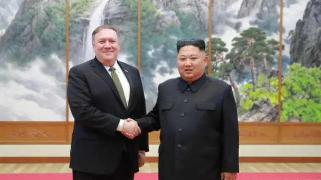 Pompeo e Kim