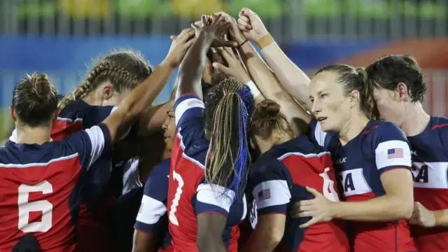 Американская женская команда по регби на Олимпиаде-2016 в Рио