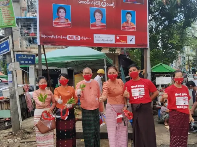 ရန်ကုန်တိုင်း အလုံမြို့နယ်က ကိုယ်စားလှယ်လောင်းများ