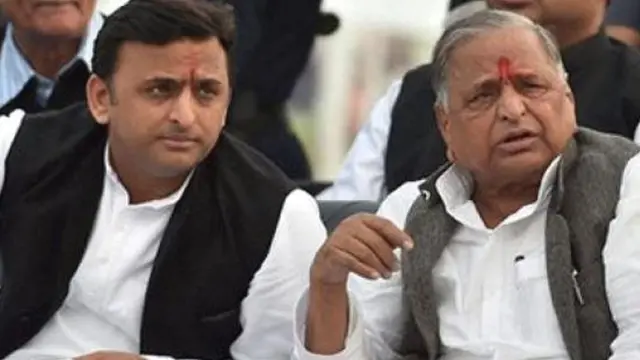 अखिलेश यादव- मुलायम सिंह यादव