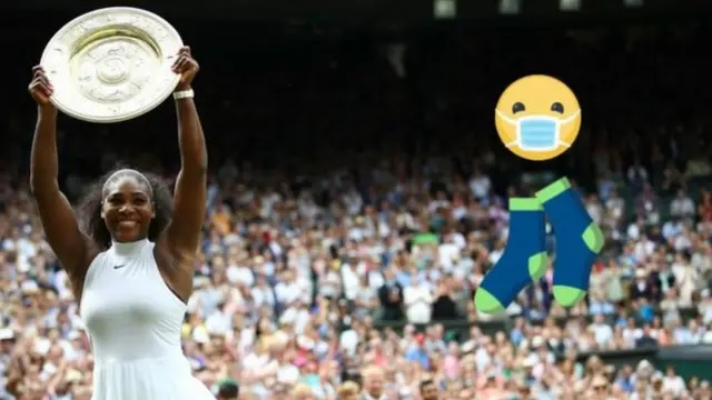 সেরেনা উইলিয়ামসের আছে সৌভাগ্য বহনকারী মোজা