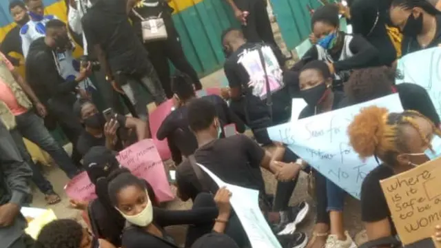 Justice for Uwa protest for Benin city