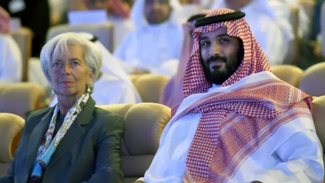 Lagarde ve Suudi Arabistan Veliaht Prensi