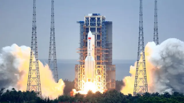 এই রকেটের মাধ্যমে চীনা স্পেস স্টেশনের কোর মডিউল টিআনহে'কে মহাশূন্যে নিয়ে যাওয়া হয়।