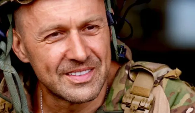 Командир роти, 49-річний старший сержант Андрій Оністрат