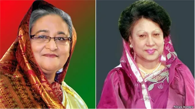 হাসিনা, খালেদা