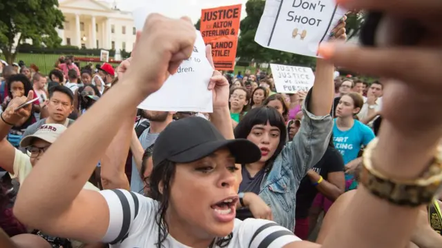 Protesta en Washington DC