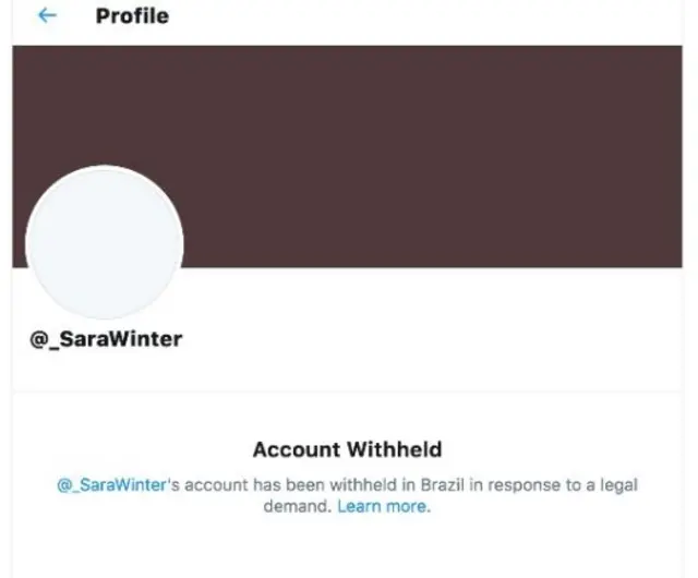 Conta retida no Twitterjogo de cartas gratis on lineSarah Winter