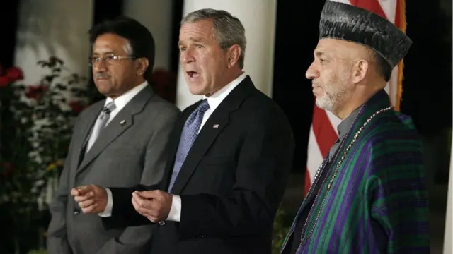 परवेज मुशर्रफ, जॉर्ज बुश