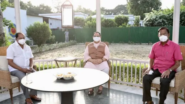 பாஜக தலைவர் நட்டாவுடன் கு.க.செல்வம்