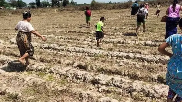 ပဲခူး ပစ်ခတ်ဖြိုခွဲမှု၊ စစ်အာဏာသိမ်း