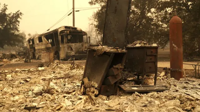 Пожежі в Каліфорнії