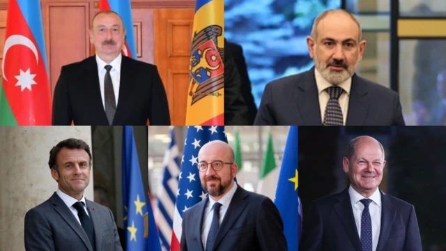 Azərbaycan Prezidenti İlham Əliyevin və Ermənistanın Baş naziri Nikol Paşinyanın Avropa İttifaqı Şurasının Prezidenti Charles Michel, Almaniya Kansleri Olaf Scholz və Fransa Prezidenti Emmanuel Macronun iştirakı ilə beştərəfli görüş