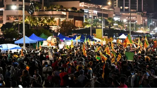 கோட்டாபய எதிர்ப்புப் போராட்டம்.