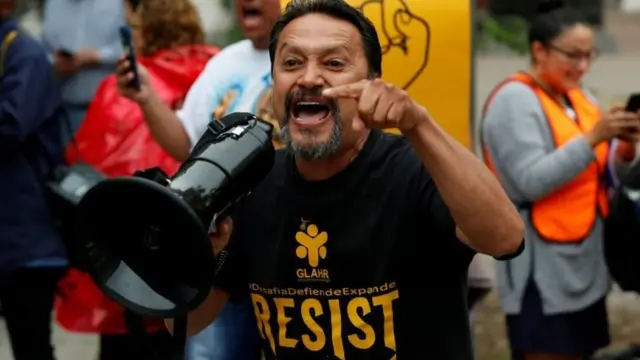 ट्रंप विरोधी प्रदर्शन