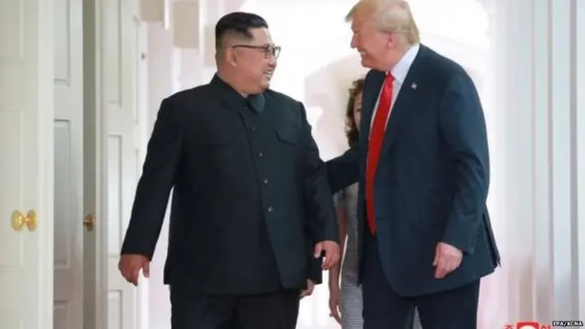 ਕਿਮ ਜੋਂਗ ਉਨ ਅਤੇ ਡੌਨਲਡ ਟਰੰਪ