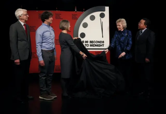 La develación del reloj del juicio final