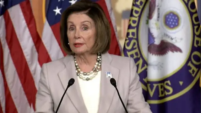 Chủ tịch Hạ viện Mỹ, bà Nancy Pelosi,