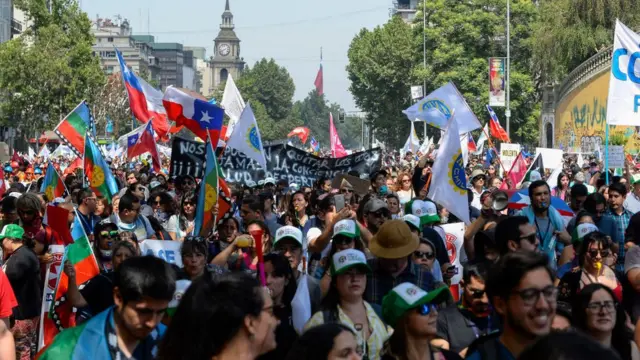 protestas en chile