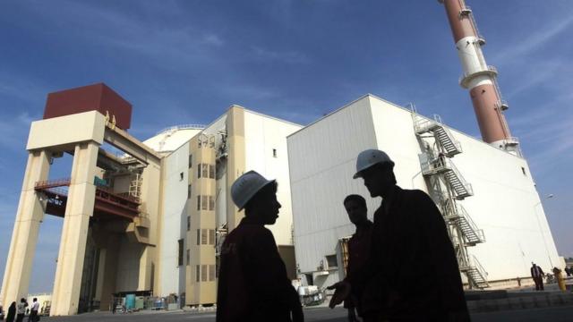 مفاعل بوشهر النووي في غيران (صورة أرشيفية)