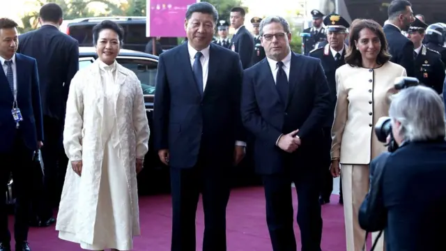 习近平访问意大利