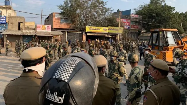 किसानों का प्रदर्शन