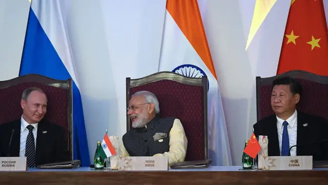 रूस, चीन और भारत