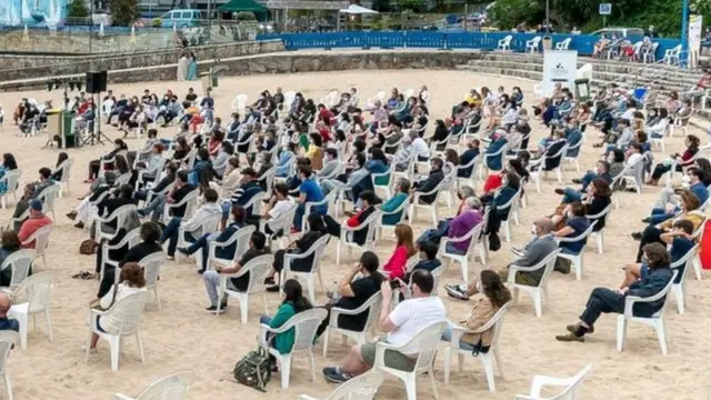 пляж в галисии