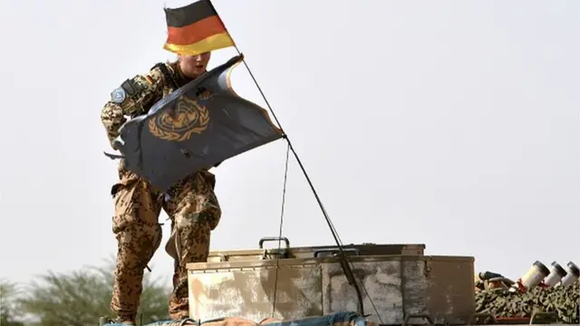 Soldat Allemands de la Minusma